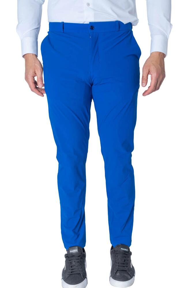 Maceoo Slim Fit Pants in Blue Cover