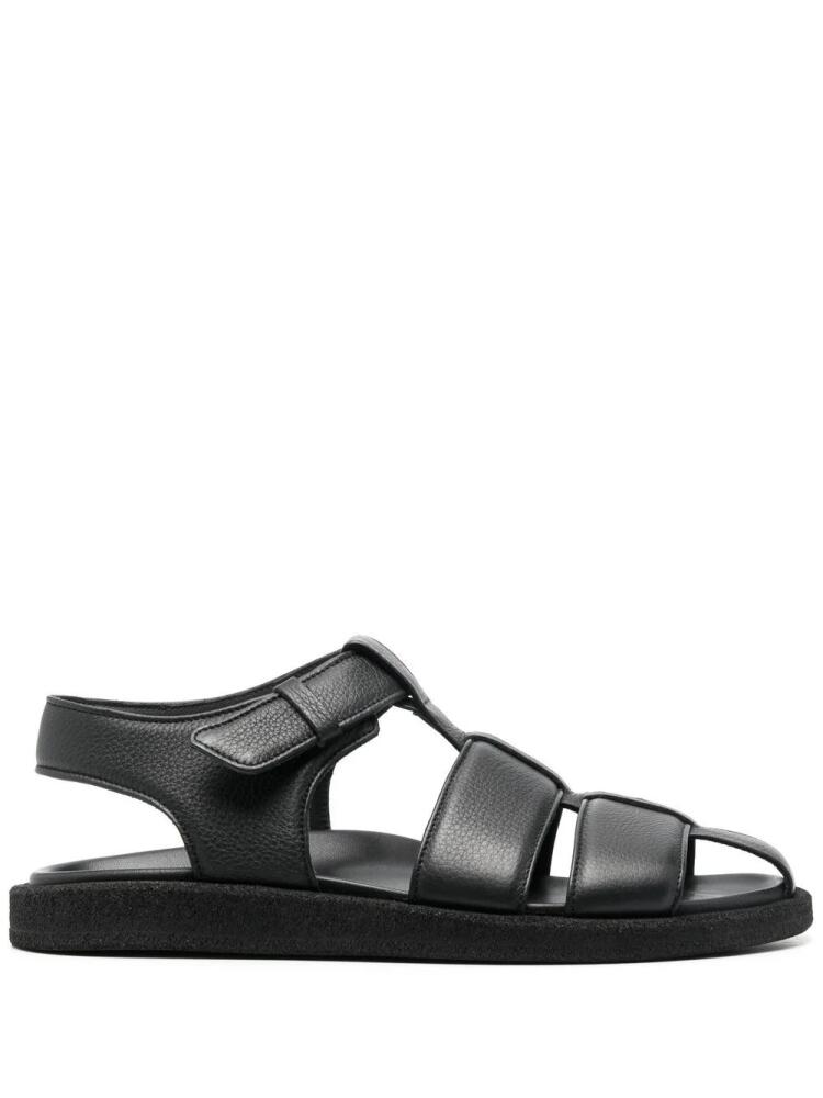 Officine Creative Inner caged leather sandals - Black Cover