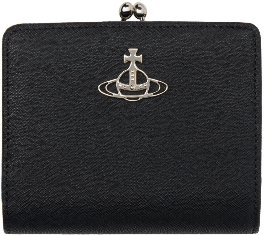 Vivienne Westwood Black Frame Pocket Wallet Cover