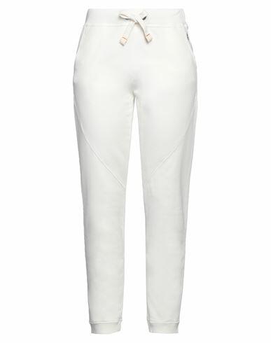 Parajumpers Woman Pants Ivory Cotton Cover