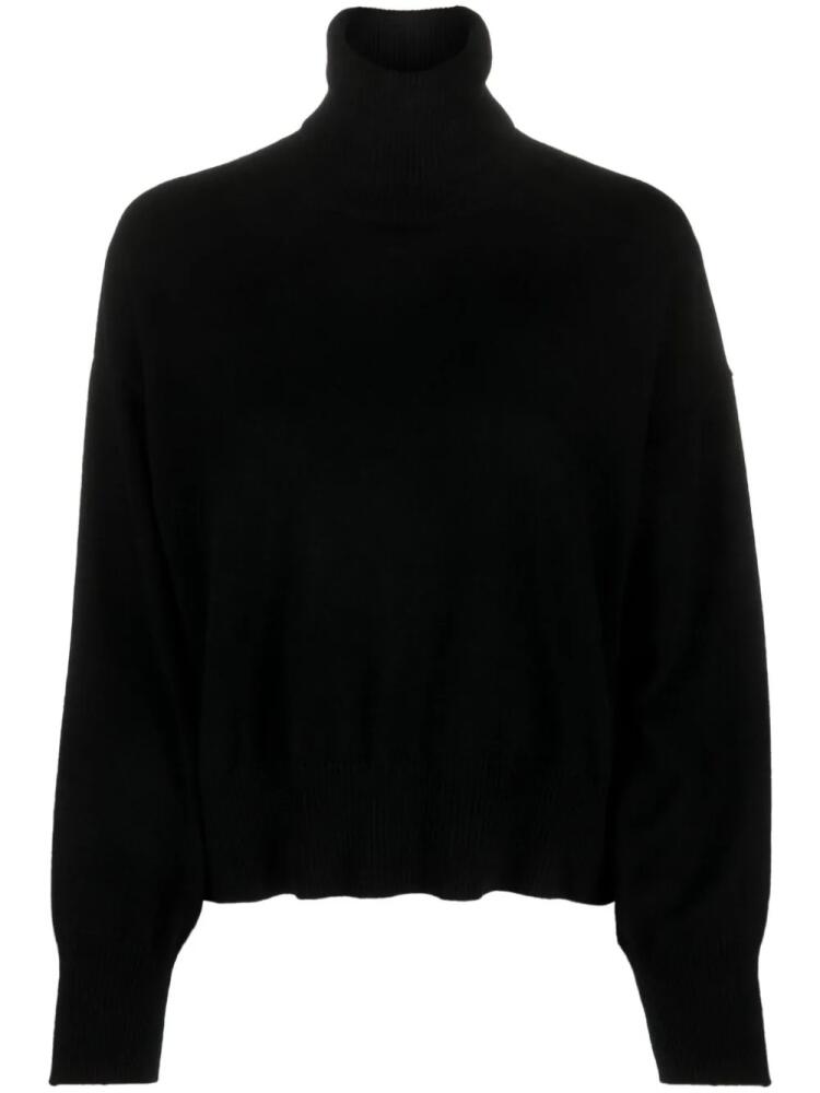 P.A.R.O.S.H. roll-neck cashmere jumper - Black Cover