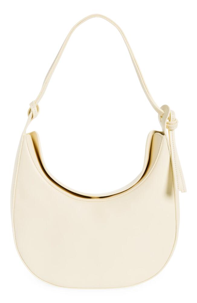 Reformation Medium Rosetta Shoulder Bag in Parmesan Cover