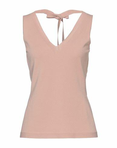 D. exterior Woman Top Pastel pink Viscose, Polyester Cover