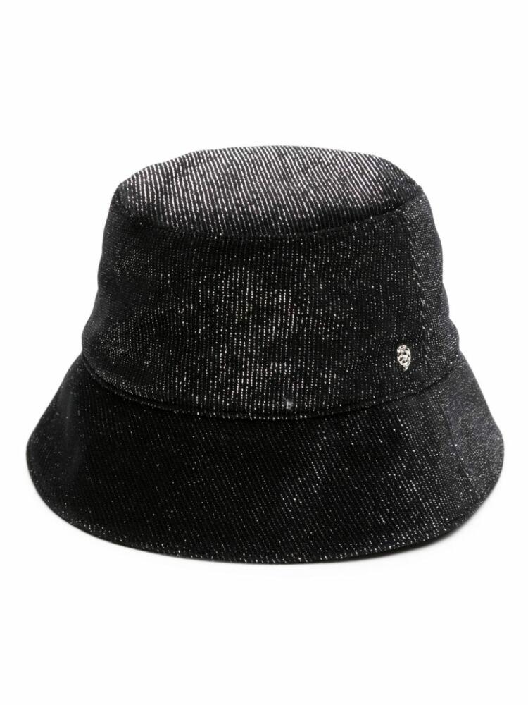 Helen Kaminski Florenze metallic bucket hat - Black Cover