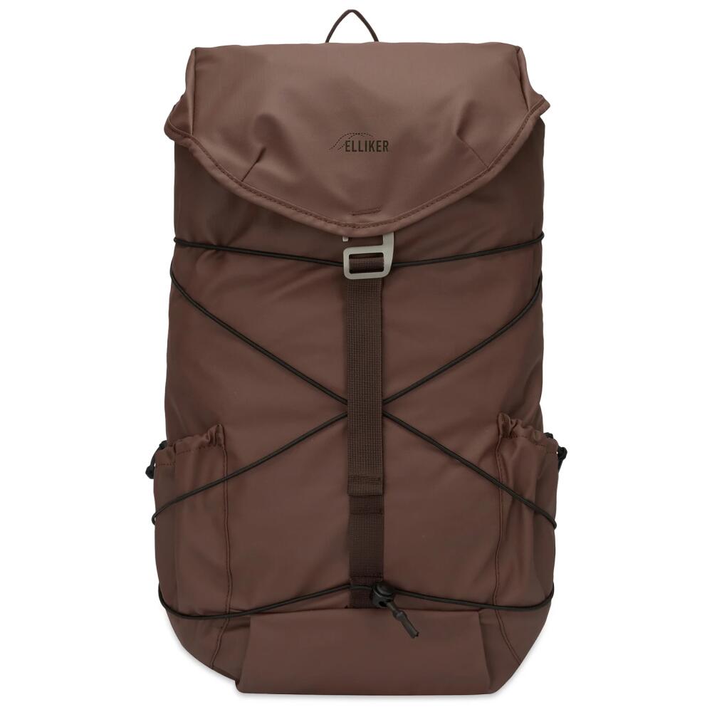 Elliker Wharfe Flapover Backpack in Brown Cover