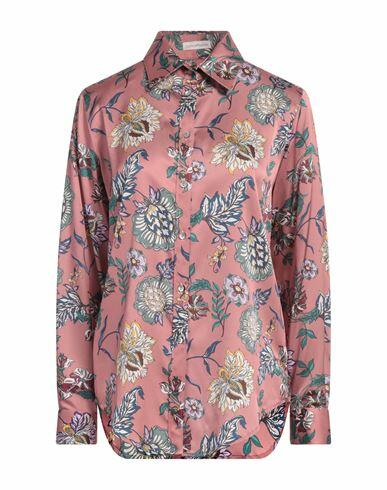 Camicettasnob Woman Shirt Pastel pink Viscose, Silk, Elastane Cover