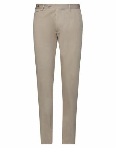 Tagliatore Man Pants Ivory Cotton, Elastane Cover