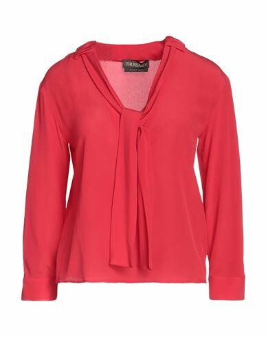 Trussardi Woman Top Red Silk Cover