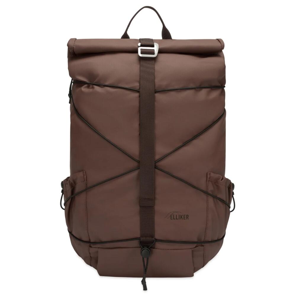 Elliker Dayle Rolltop Backpack in Brown Cover