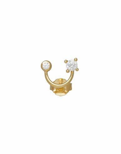 Kurshuni Sun Rise Earring Woman Single Earring Gold 925/1000 Silver, Cubic zirconia Cover