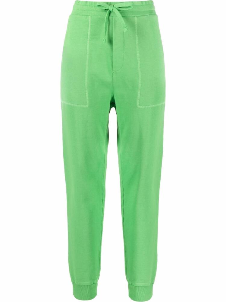 Nanushka organic cotton track pants - Green Cover