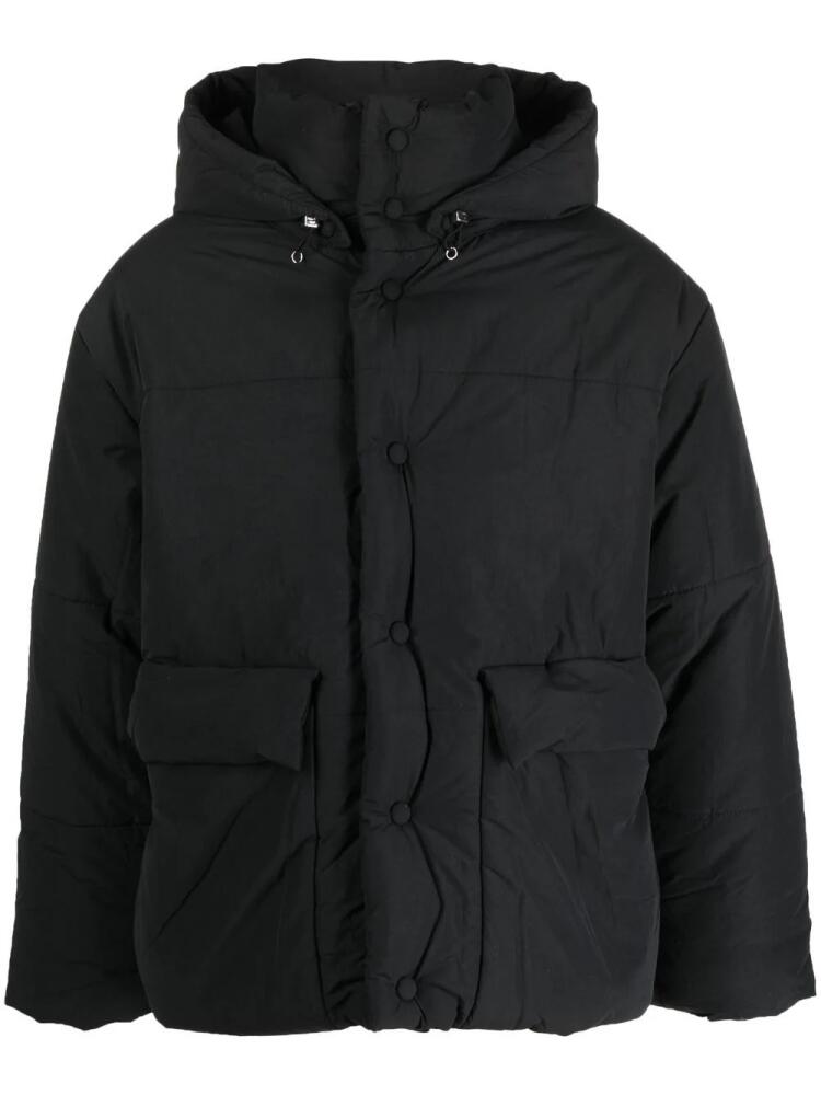 Nanushka Hide puffer jacket - Black Cover