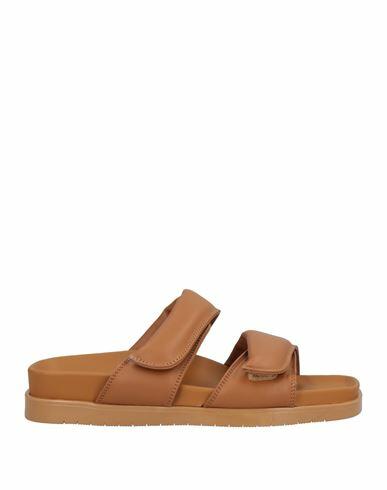 Doucal's Woman Sandals Tan Soft Leather Cover