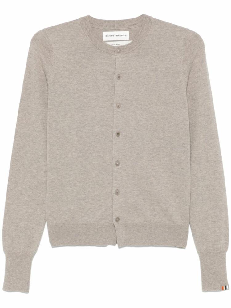 extreme cashmere n°332 Little Bit cardigan - Neutrals Cover