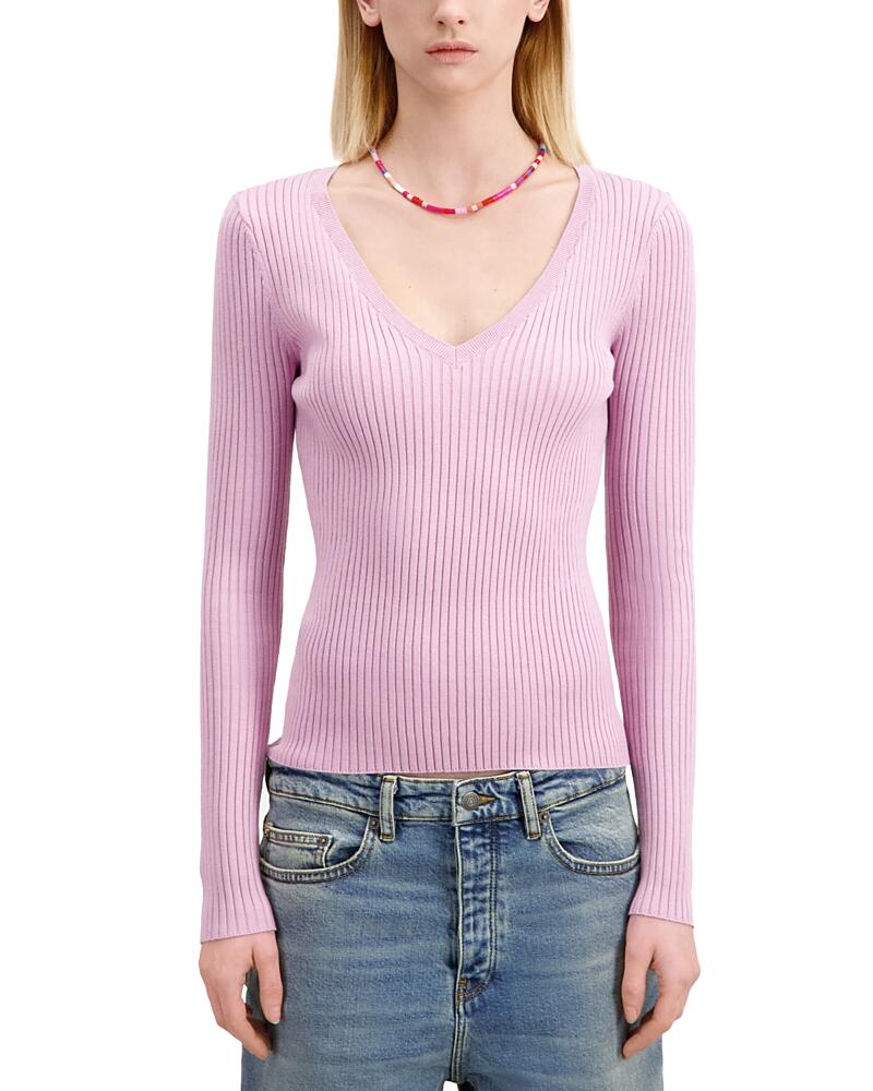 The Kooples Rib Knit Sweater Cover