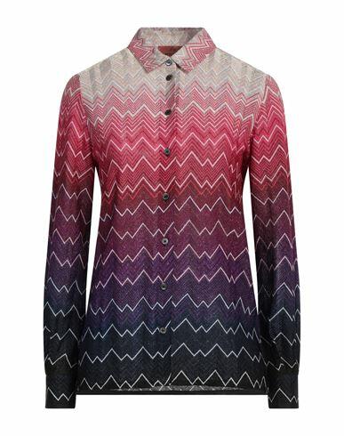 Missoni Woman Shirt Magenta Viscose, Cupro Cover