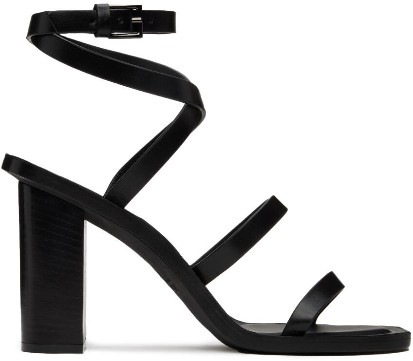 Max Mara Black Juttal Heeled Sandals Cover