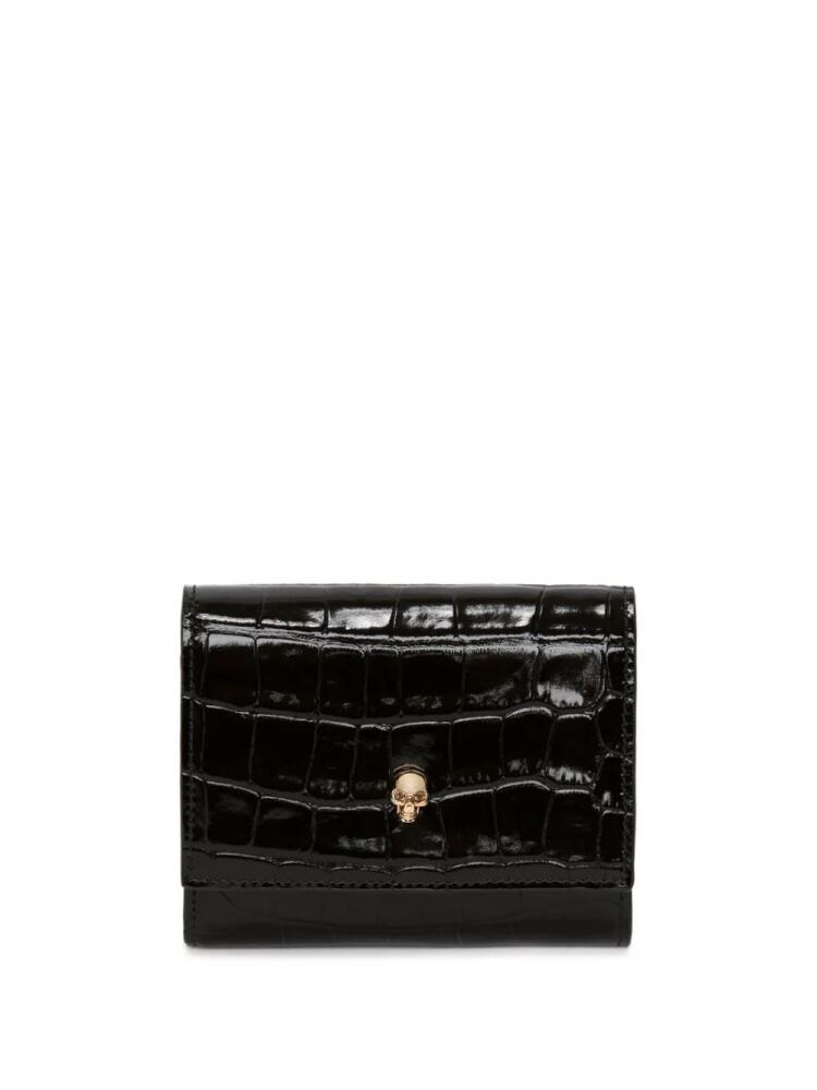 Alexander McQueen tri-fold wallet - Black Cover