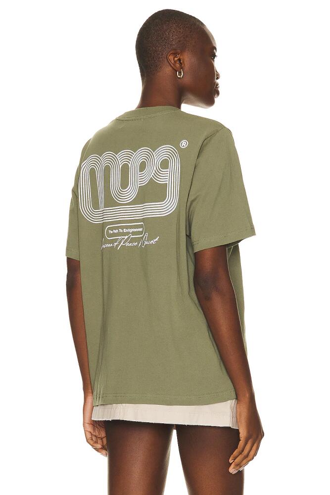 Museum of Peace and Quiet Path T-shirt in Green Cover