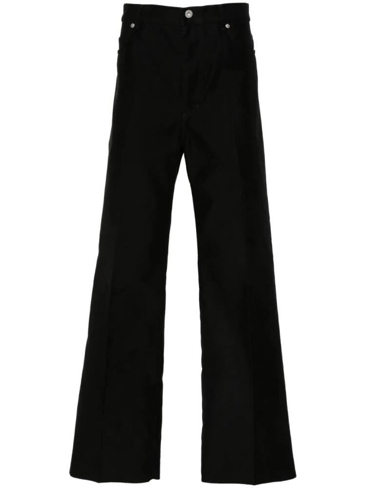 Ferragamo cotton trousers - Black Cover