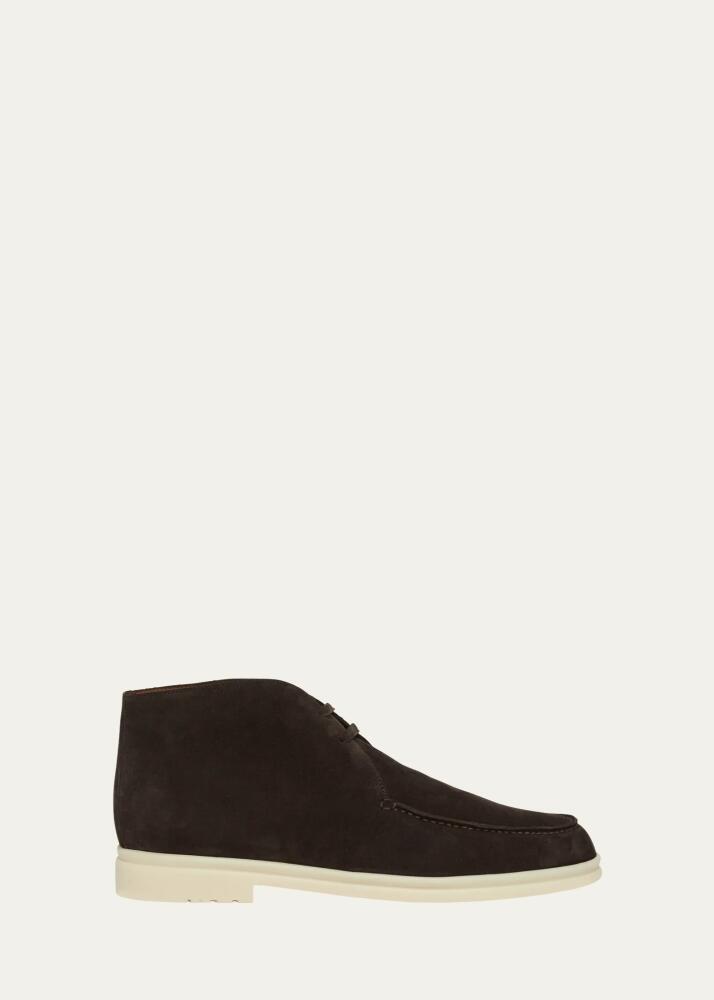 Loro Piana Men's Walk Suede Chukka Boots Cover