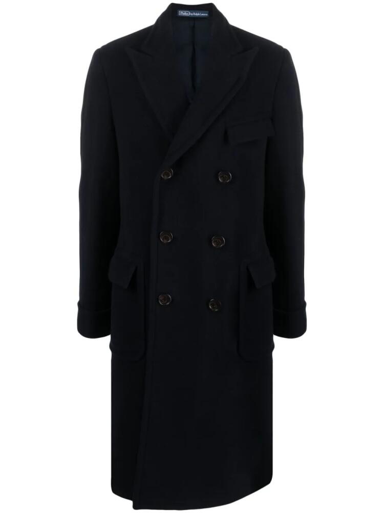 Polo Ralph Lauren double-breasted wool coat - Blue Cover