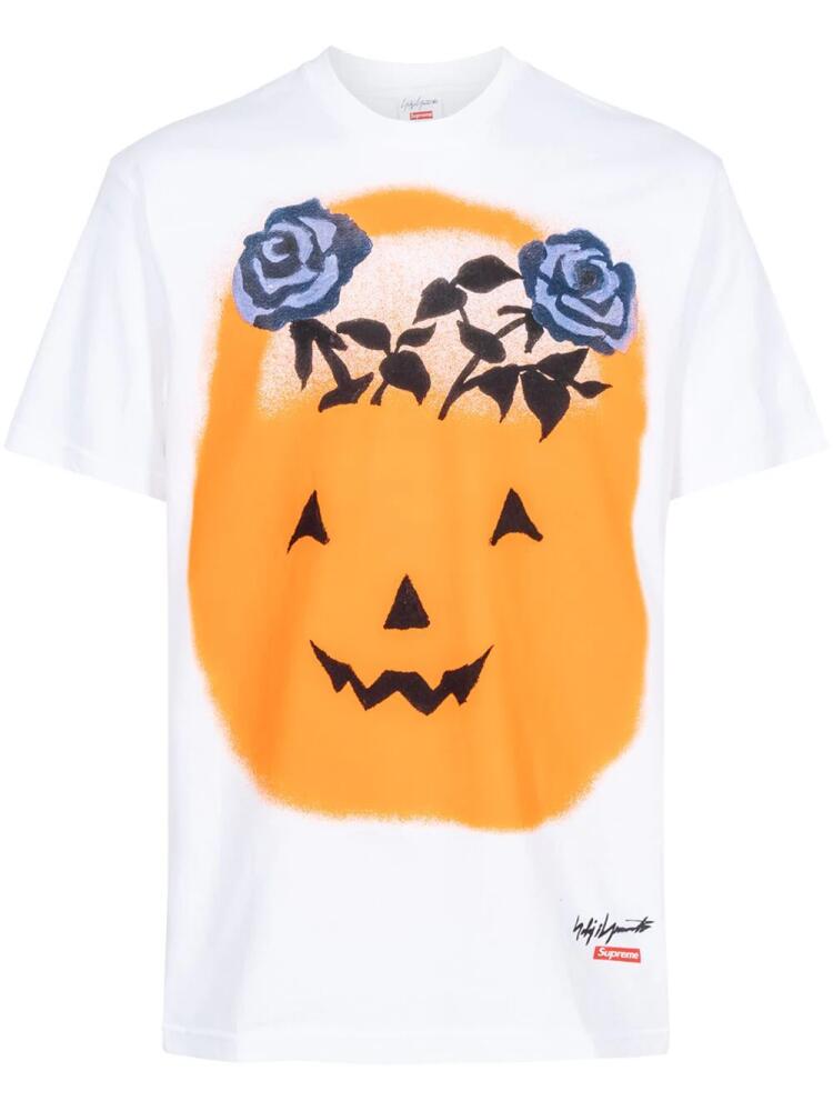 Supreme x Yohji Yamamoto Pumpkin T-shirt - White Cover