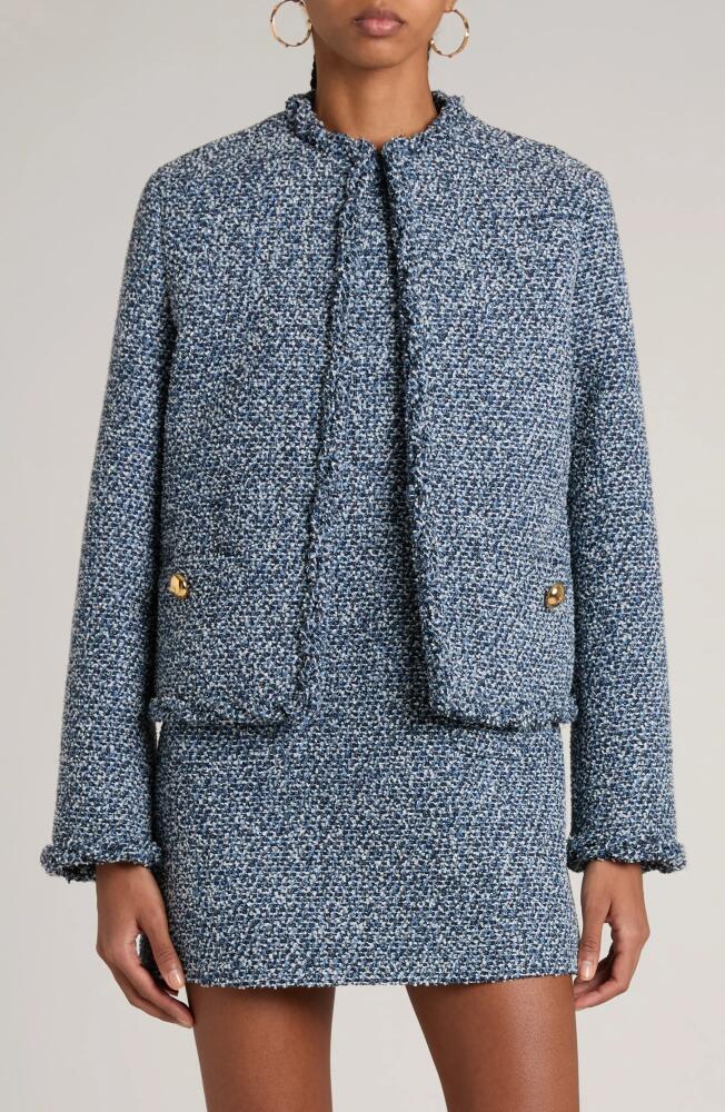 Valentino Garavani Denim Effect Tweed Jacket in Blue Denim/Azzurro/Bianco Cover