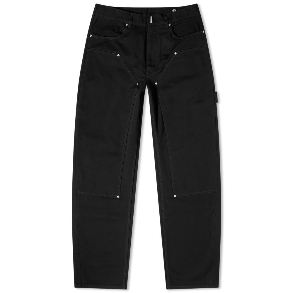 Givenchy Men's Studded Carpenter Pants in Black Cover