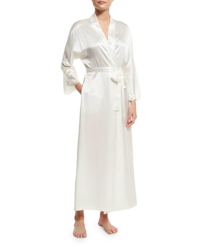 Christine Lingerie Bijoux Long Silk Robe Cover