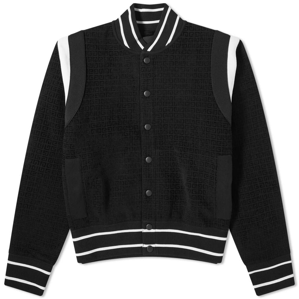 Givenchy Men's Knitted Bomber Jacket in Black Cover