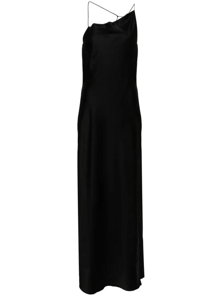 Calvin Klein satin maxi dress - Black Cover