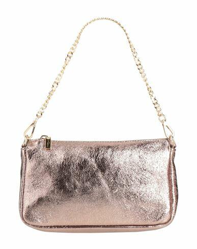 Laura Di Maggio Woman Handbag Gold Soft Leather Cover