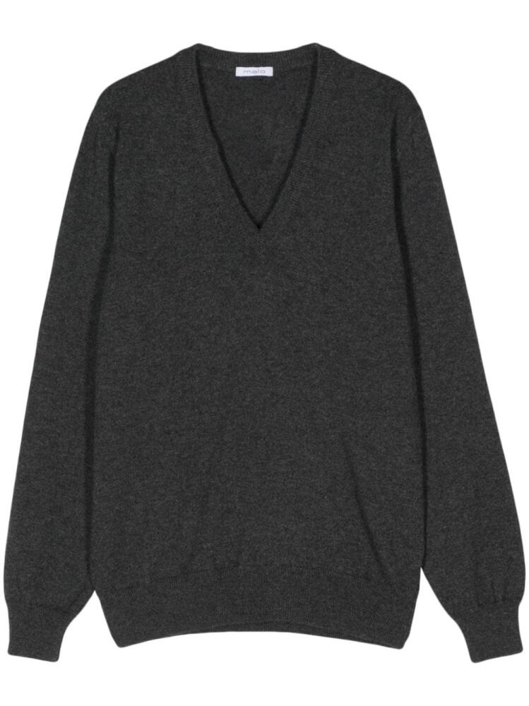 Malo cashmere sweater - Grey Cover