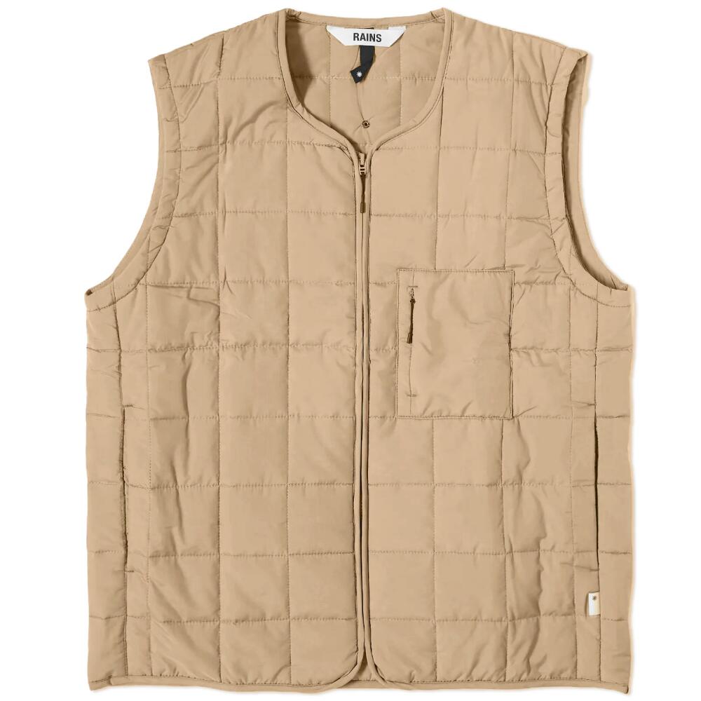 Rains Men's Liner Vest in Sand Cover