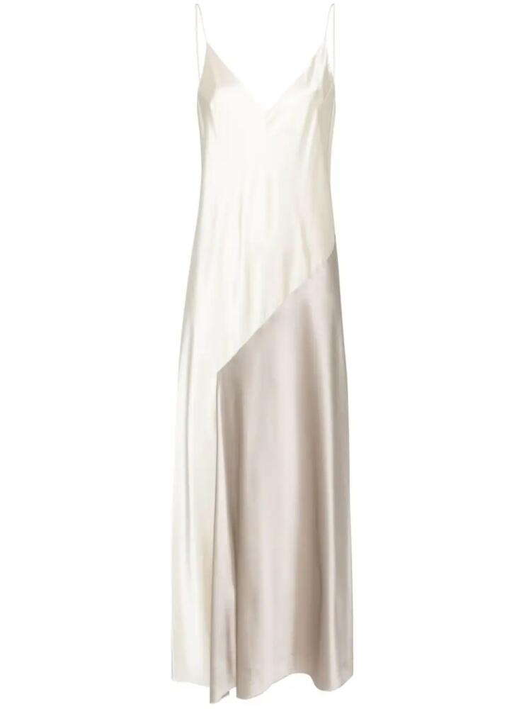 Calvin Klein colourblock maxi dress - Neutrals Cover