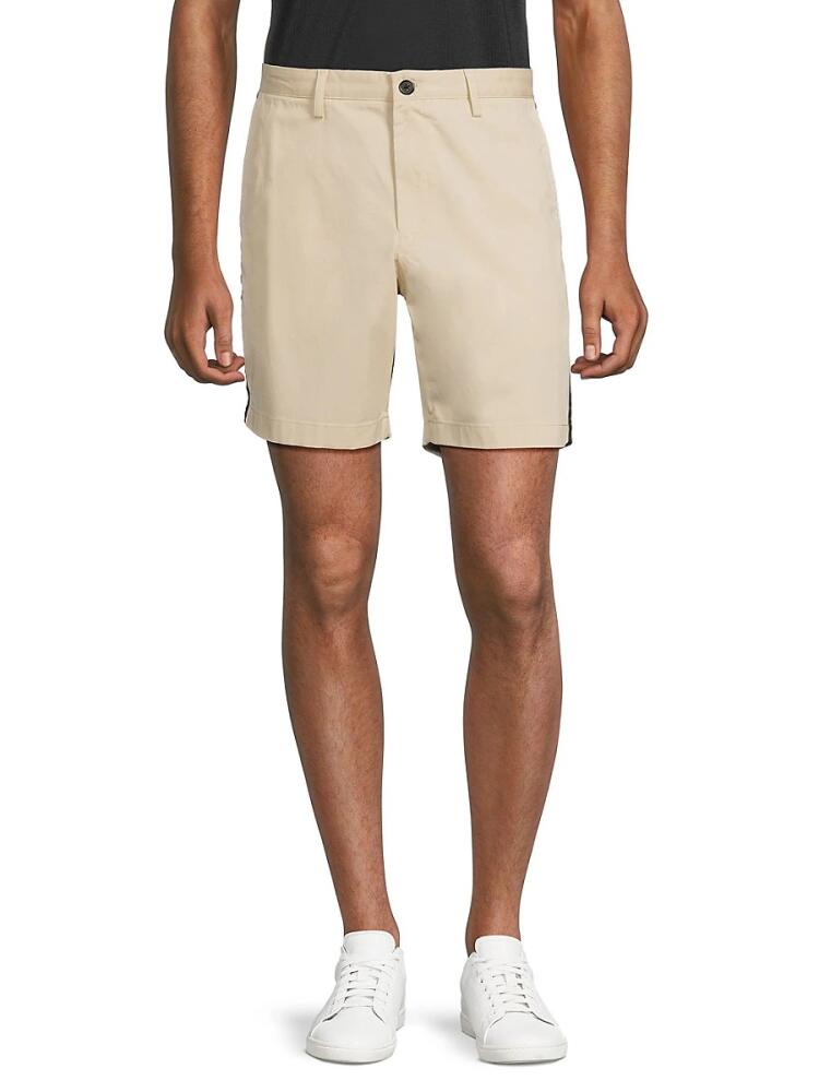 Theory Men's Zaine Solid Shorts - Sand Cover