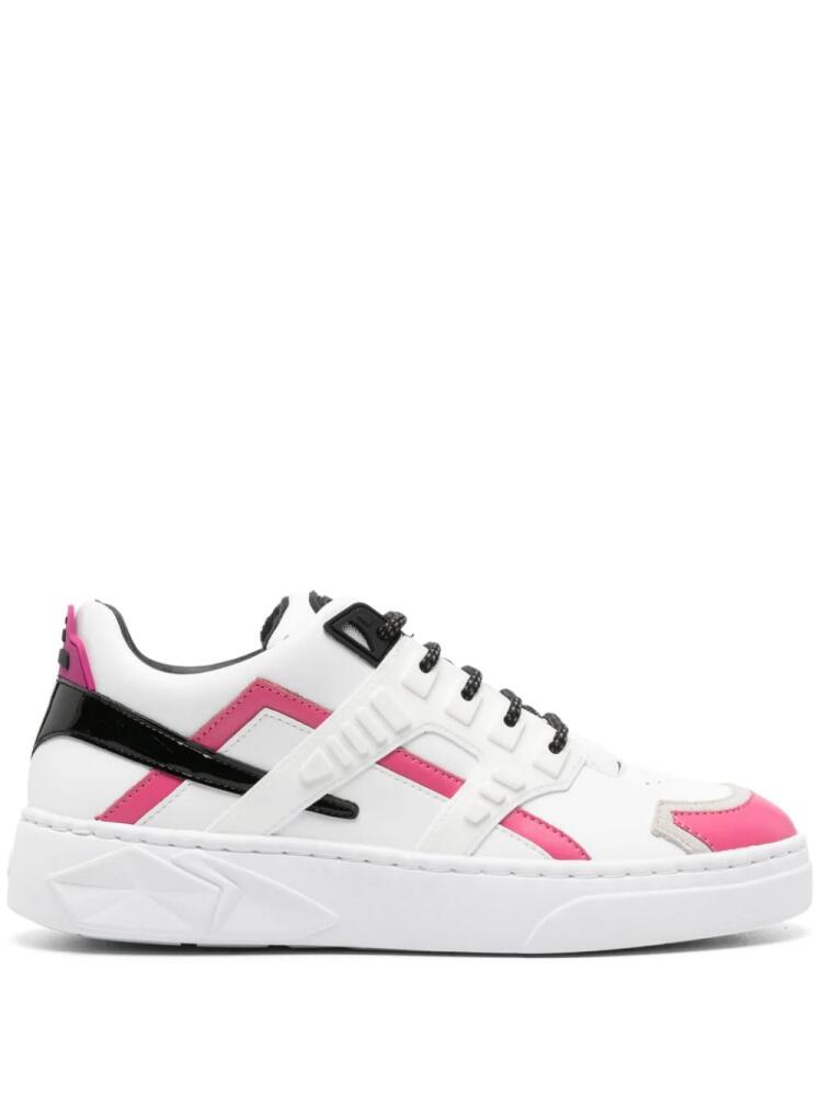 Hide&Jack Mini Silverstone low-top sneakers - White Cover