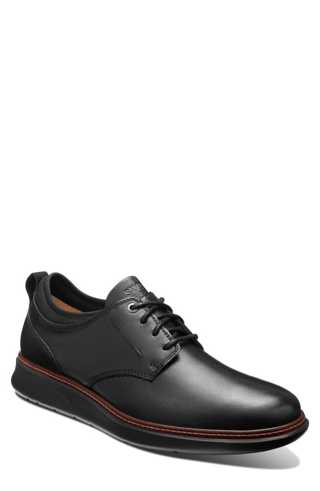 Samuel Hubbard Rafael Plain Toe Derby in Black On Black Leather Cover