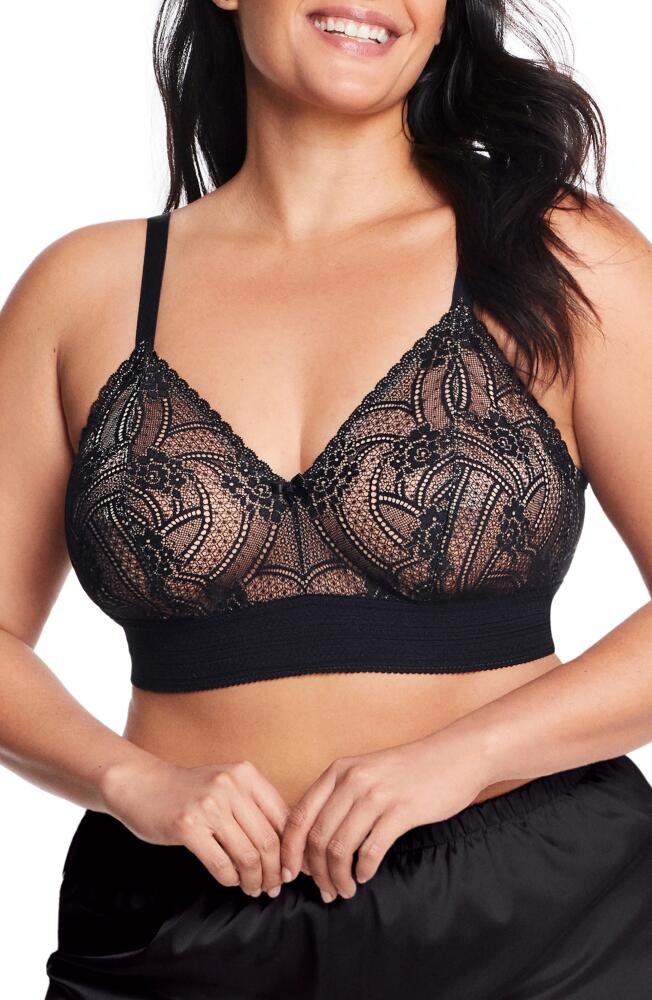 Glamorise Bramour Gramercy Luxe Lace Bralette in Black Cover