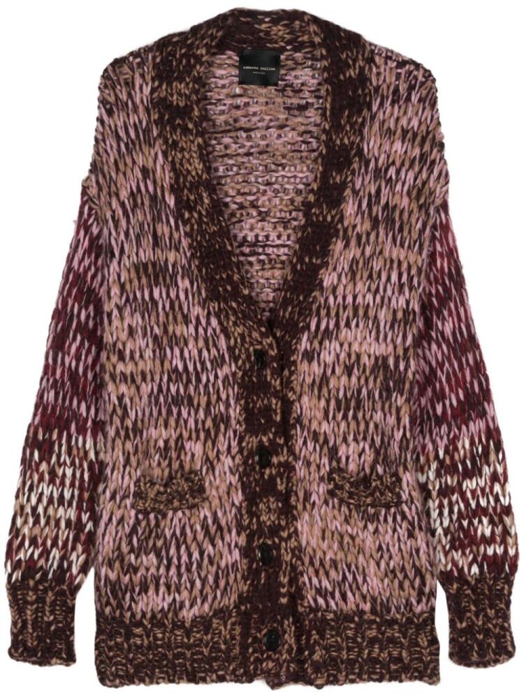 Roberto Collina chunky-knit cardigan - Pink Cover