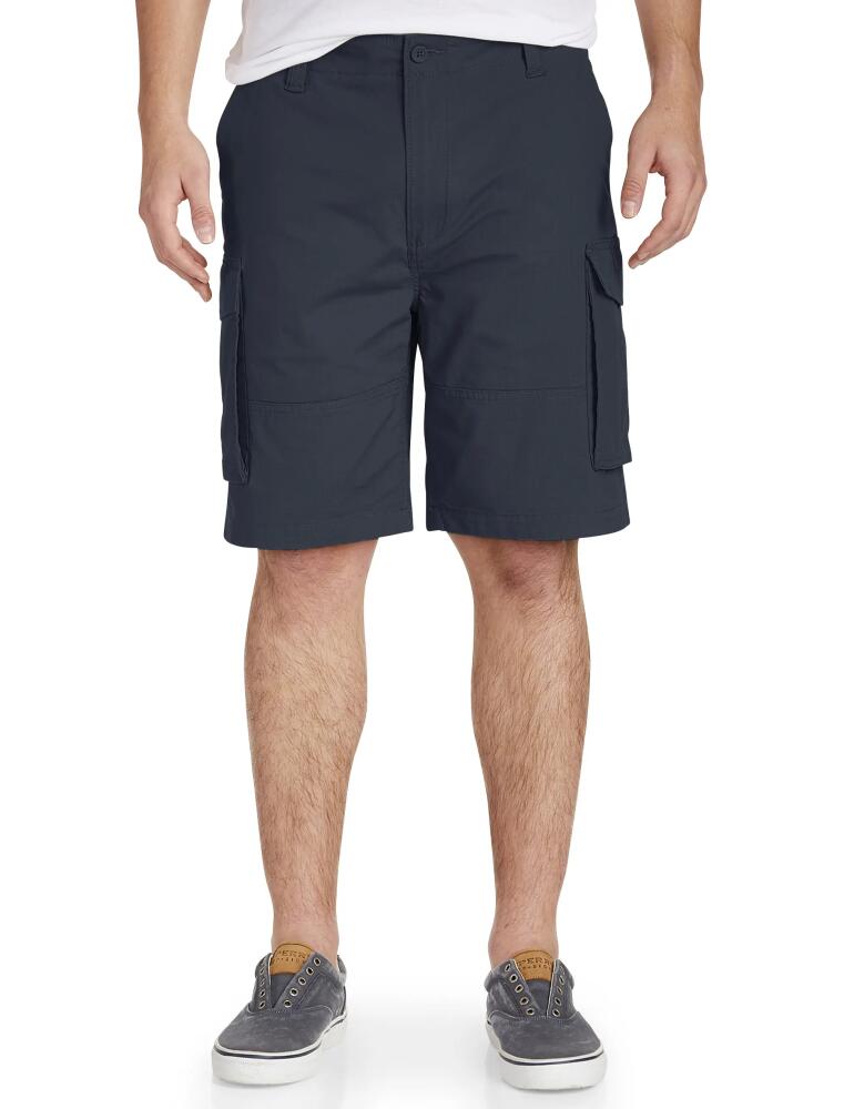 Nautica Stretch Ripstop Cotton Cargo Shorts in Navy Cover