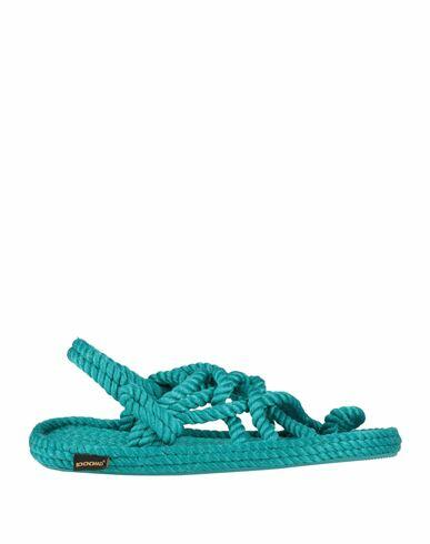 Bohonomad Woman Espadrilles Turquoise Textile fibers Cover