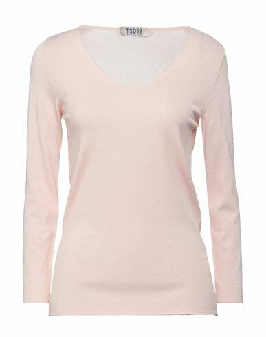 Tsd12 Woman Sweater Blush Viscose, Acrylic Cover