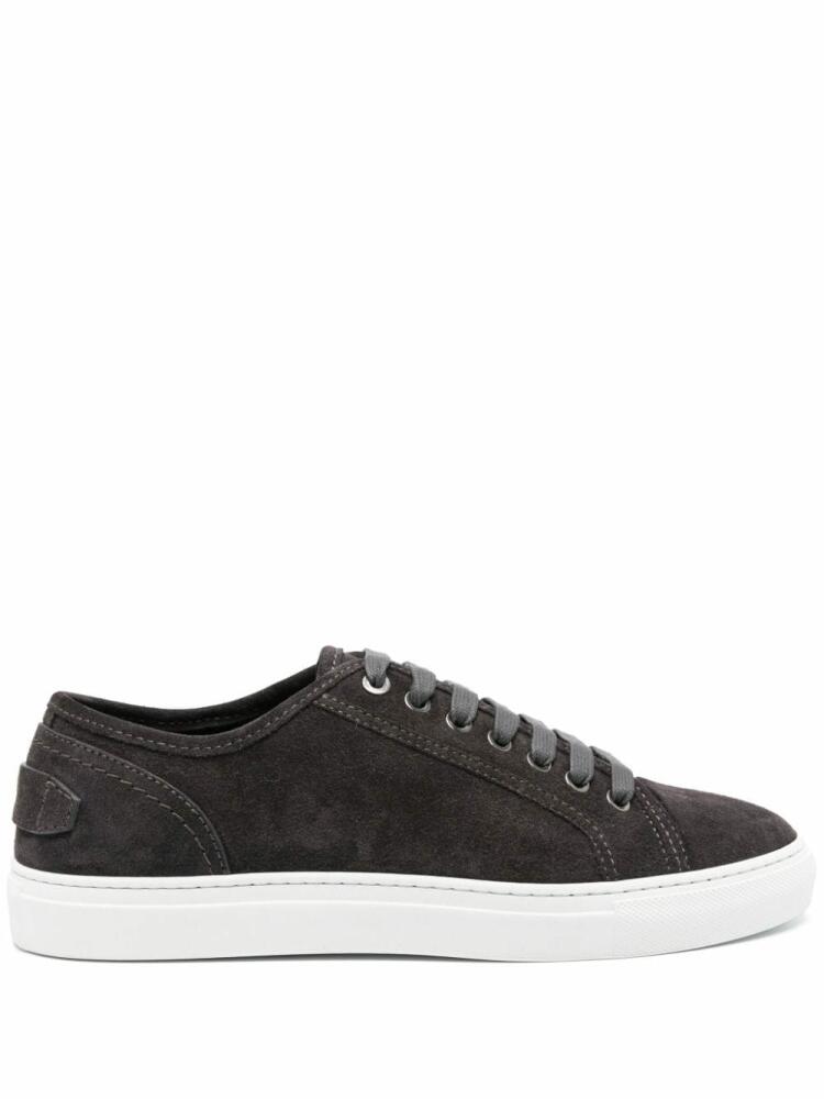 Brioni Primavera suede sneakers - Grey Cover