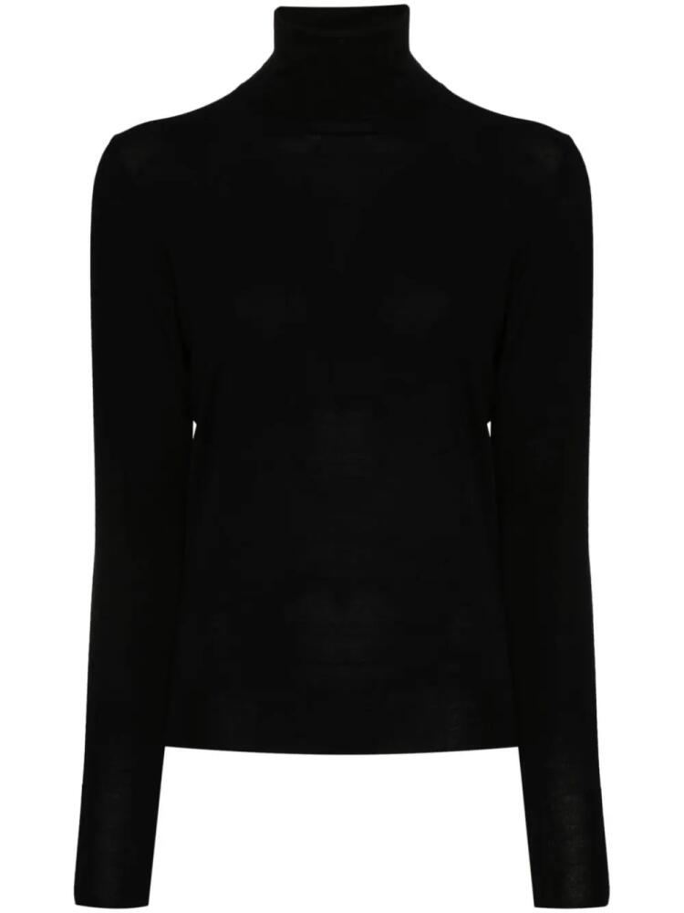 Nuur merino-wool sweater - Black Cover