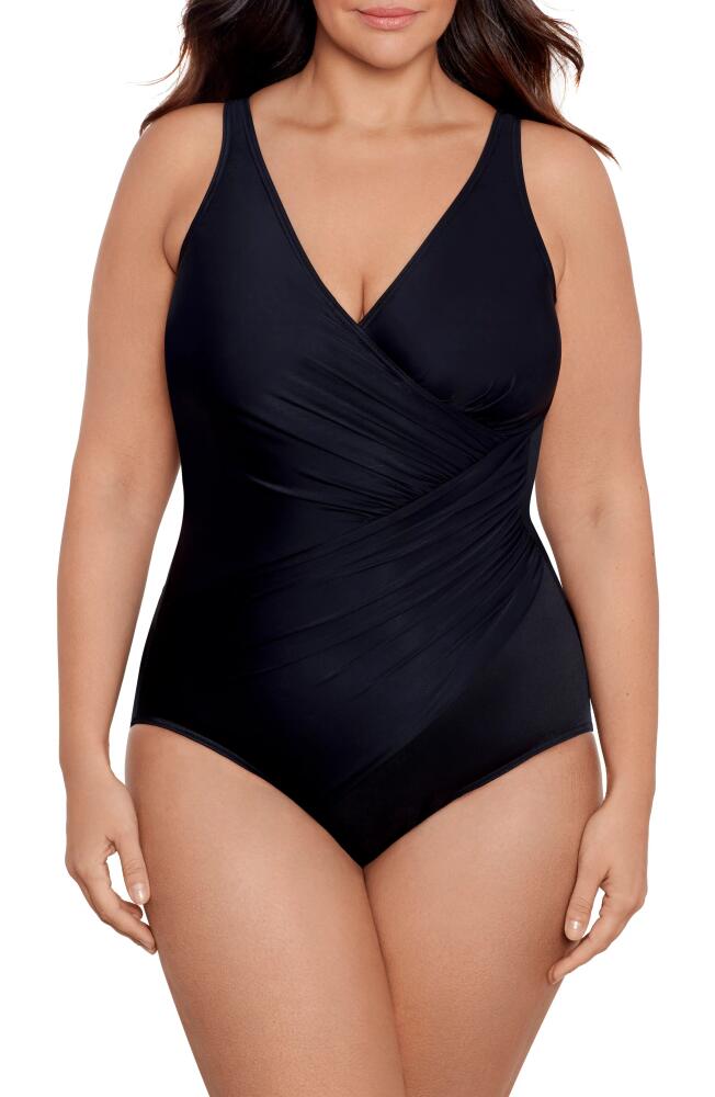 Miraclesuit Must Have Oceanus One-Piece Swimsuit in Black Cover