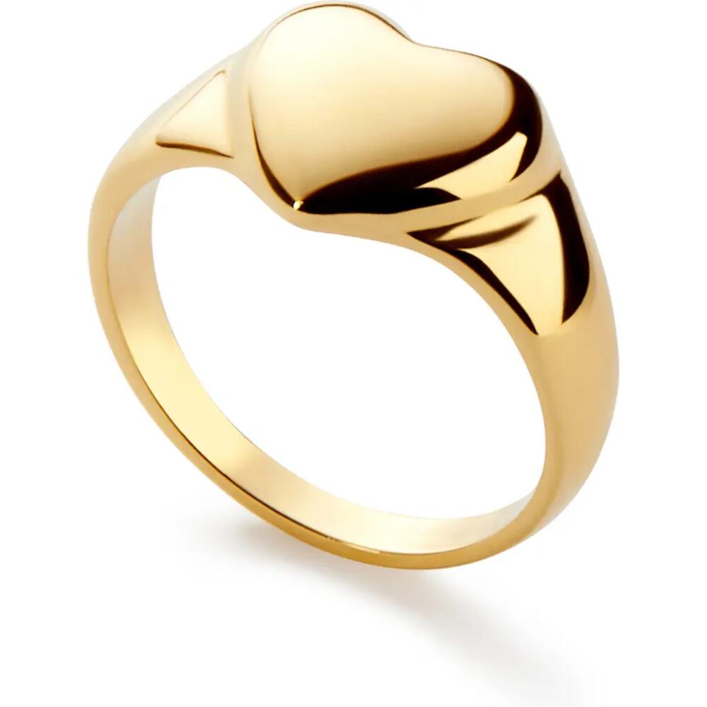 Ana Luisa Heart Ring - Isla in Gold Cover