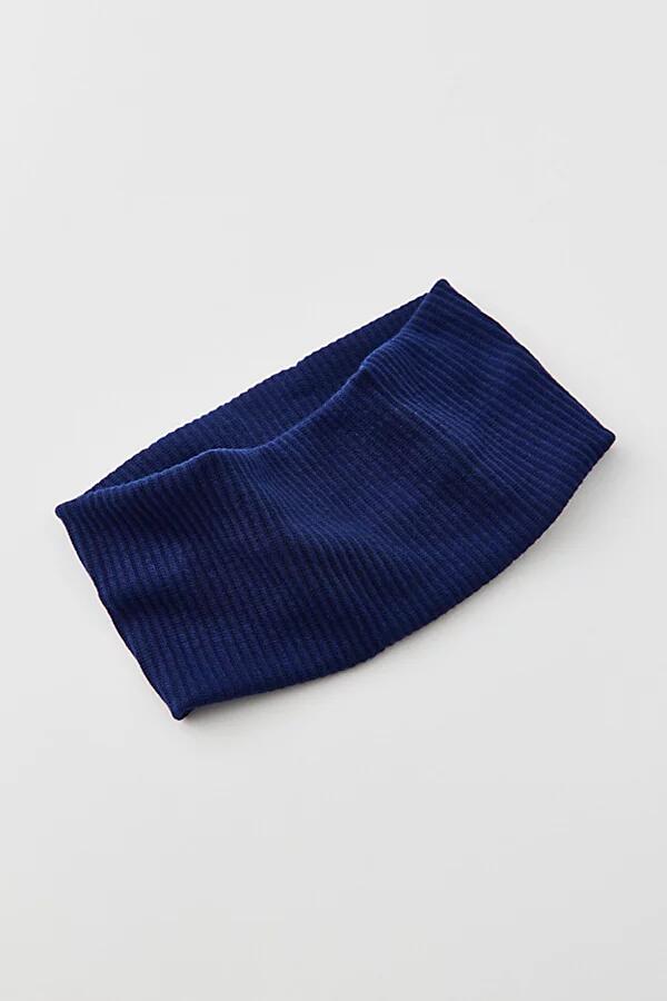 Ribbed Soft Headband in Pageant Blue Cover