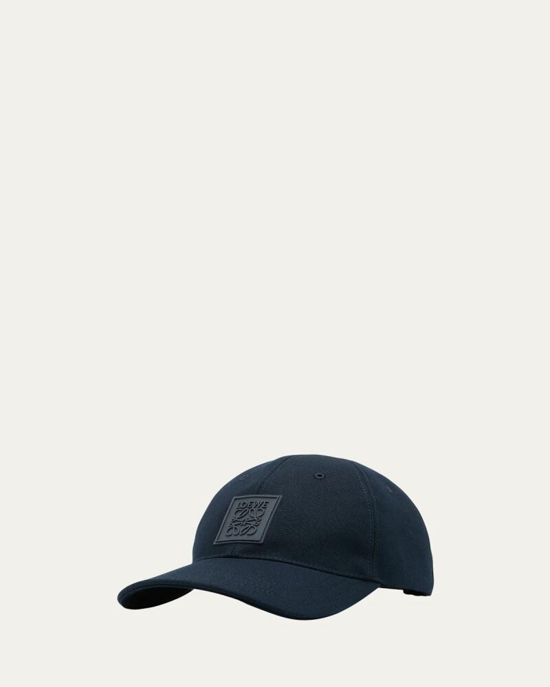 Loewe Men's Tonal Anagram Logo Baseball Cap Cover